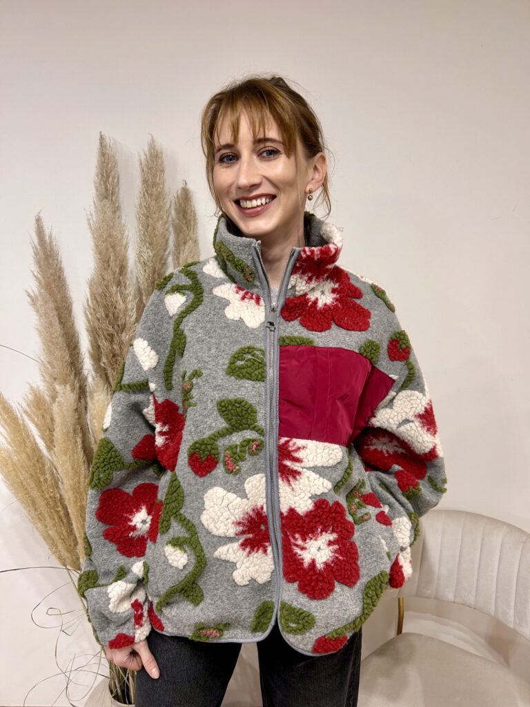 ORYGINALNY POLAR Z KWIATAMI 3D WIYA