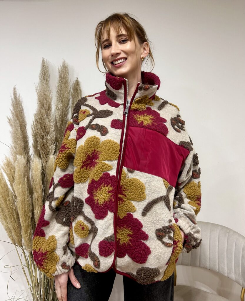 ORYGINALNY POLAR Z KWIATAMI 3D WIYA