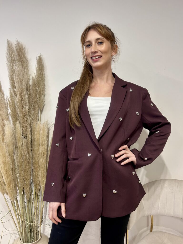 MARYNARKA OVERSIZE W SERCA