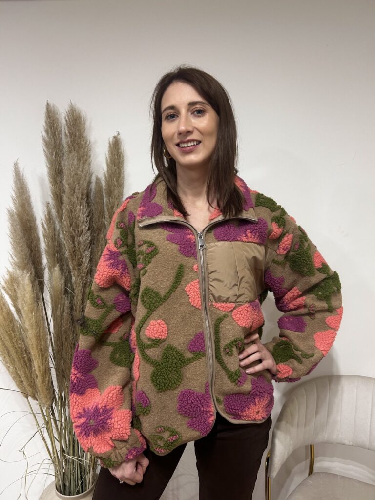 ORYGINALNY POLAR Z KWIATAMI 3D WIYA