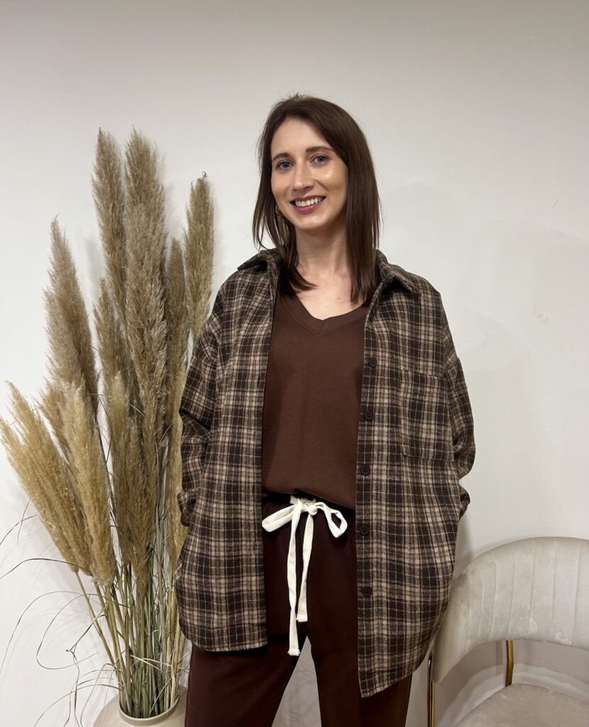 KOSZULA FLANELOWA W KRATĘ